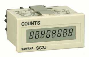 SAWANA斯万纳SC3J(H7EC)DHC3J 6/8位自带电源小型累计计数器