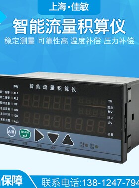 LK-801智能流量积算仪 瞬时和累计 涡轮涡街流量计配套 定量控制