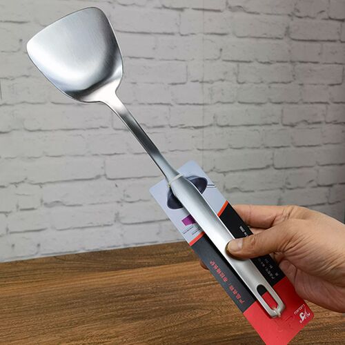 简约路卡酷LUCUKU18/10不锈钢中式铲家用锅铲炒锅铲子一体