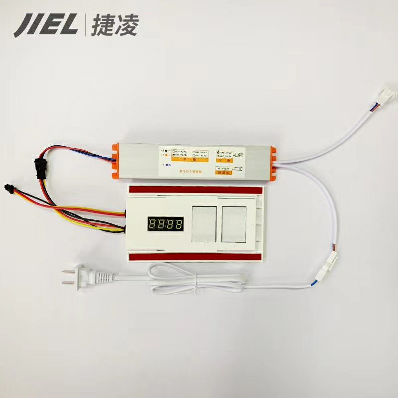 卫生间智能浴室镜触摸开关LED时间温度显示语音控制声控灯镜开关