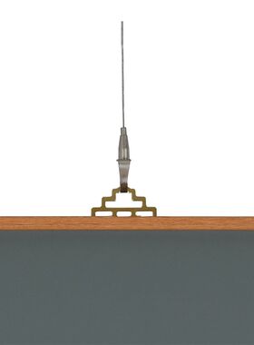虫二书画 新中式茶室样板间禅意装饰画 创意留白挂画 富春山居图