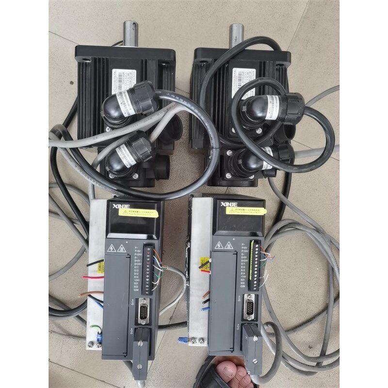 拆机信捷伺服套装1.5KW 220V 驱动器型号DS3L-2