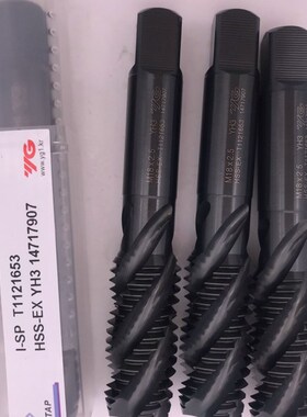 进口韩国YG钢件专用黑色螺旋机用丝攻丝锥T1121M16 182024 30 36