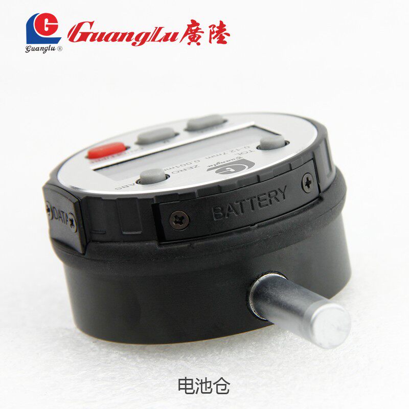 广陆快速型电子数显千分表0-12.7-25-30mm0.001千分指示表包邮