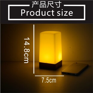 充电酒吧台灯户外露营创意号码氛围灯小夜灯餐厅清吧摆摊装饰桌灯