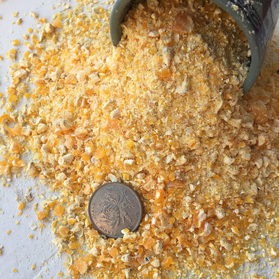 玉米粗碎渣狗狗食物鸡鸭鹅鸟饲料打窝钓鱼饵100斤装玉米棒子面粉