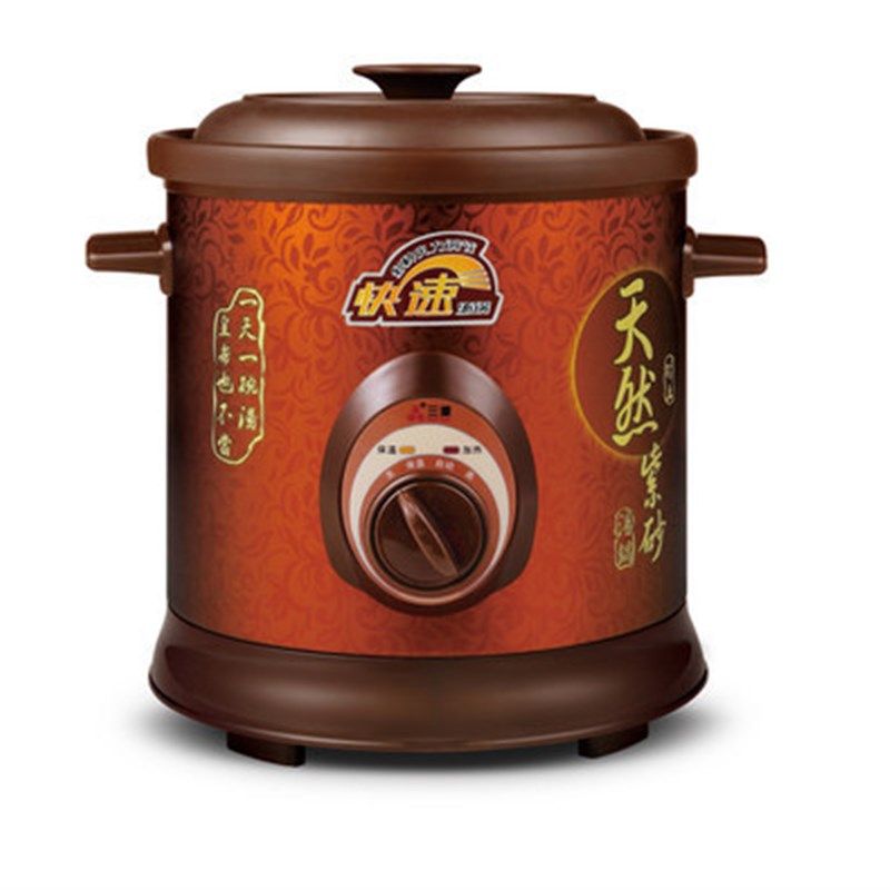 三源紫砂电锅TGJ80-SA1 大容量10L商用电紫砂锅 紫砂电炖锅400W机
