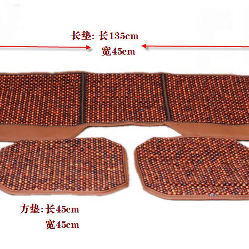 小珠缅甸花梨木透气汽车通用座垫办公电脑椅凳木珠按摩凉垫坐垫