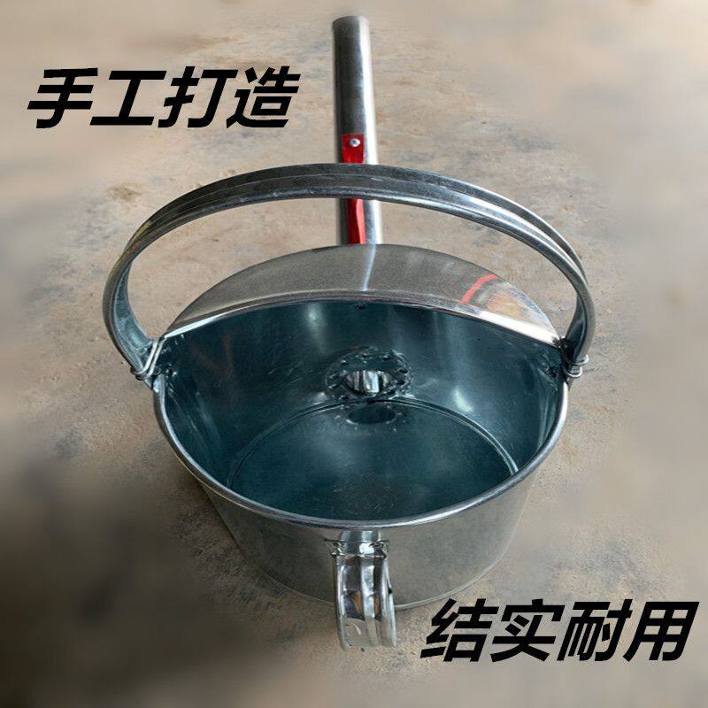 沥青壶灌缝壶铁皮加厚浇油膏瓢长嘴非固化沥青柏油罐防水施工
