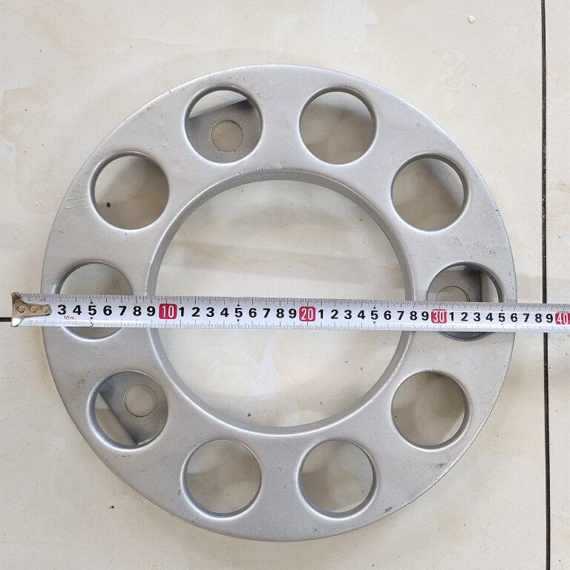适用于一汽解放货车小j6l轮毂罩 脚踏圈 前轮胎钢圈保护装饰罩