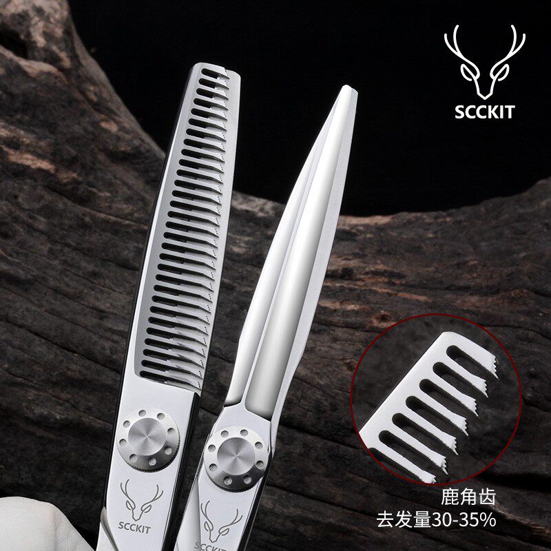 鹿剪打薄剪刀神器剪刘海平剪牙剪专业发型师理发剪刀美发剪刀套餐
