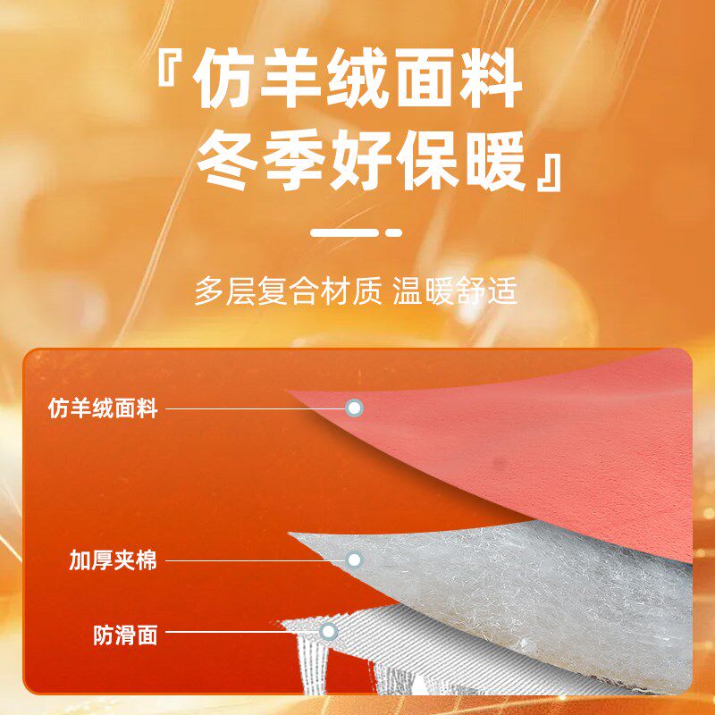 冬季双人单人摇摇椅躺椅坐垫靠背一体午休垫子冬天加厚椅子垫套