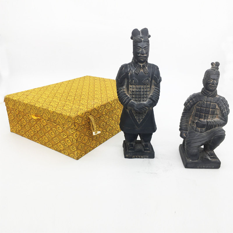 西安礼品 兵马俑摆件 仿古陶俑 陕西秦始皇陵文创 工艺品 中国风