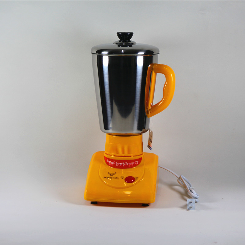 不锈钢不锈钢酥油打茶机家用酥油茶搅拌机电动打酥油茶桶打茶机