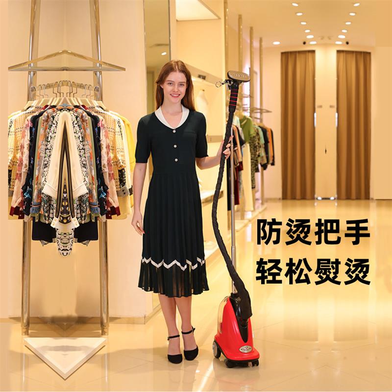 麦尔蒸汽挂烫机服装店专商用家用智能显示屏大功率大蒸汽立式熨烫