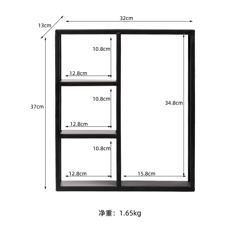 桌面博古架小型茶具紫砂壶茶壶架子铁艺摆件展示架茶室收纳置物架