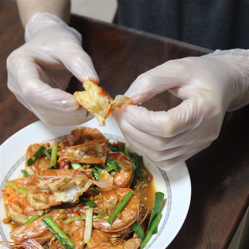 一次性PVC手套实验室口腔食品烘焙龙虾卫生美容橡胶洗碗加厚宠物