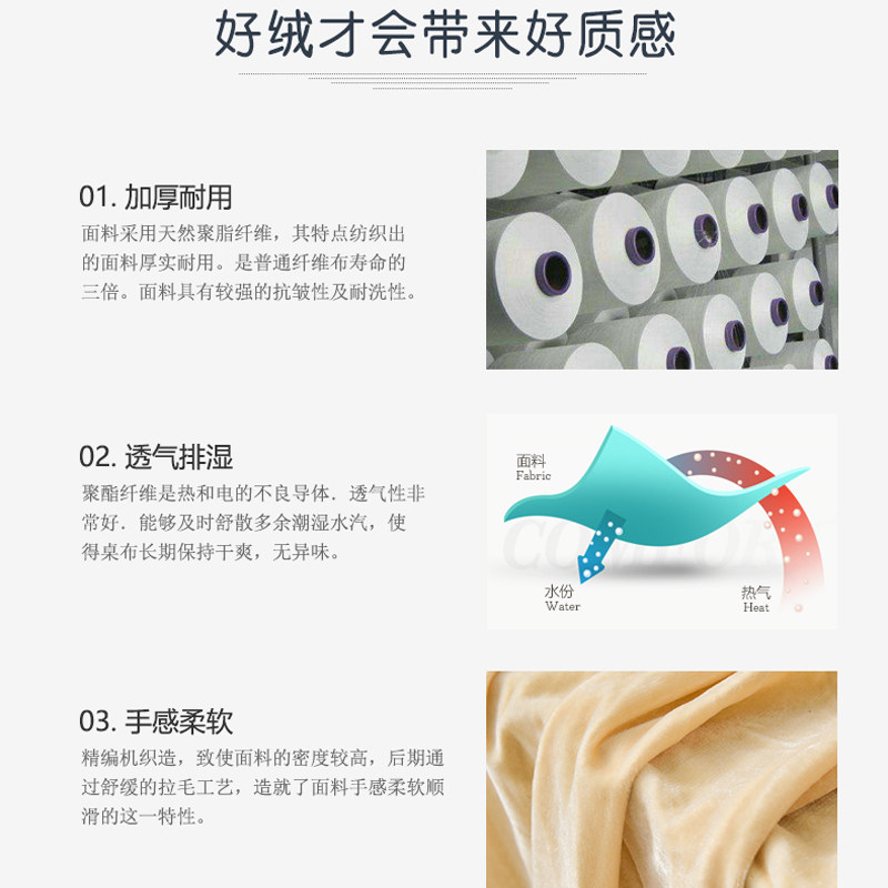 会议桌布绒布长i方形定制商务活动甜品台金丝绒加厚布艺桌裙桌套