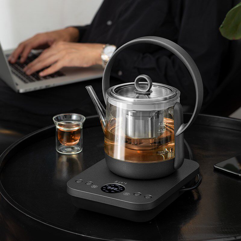 入一煮茶器静月提梁壶烧水壶自动上水家用多功能养生壶蒸茶煮茶壶