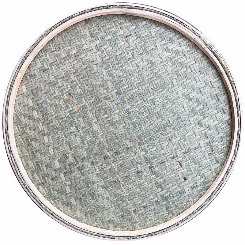 手工肠粉专用簸箕广东竹窝竹筛蒸粉簸箕传统早餐簸箕炊一件包邮