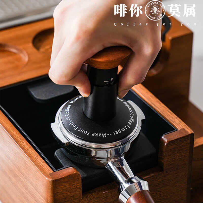 冲击粉锤咖啡恒力压粉锤原力压粉器布粉器回弹意式咖啡机配件