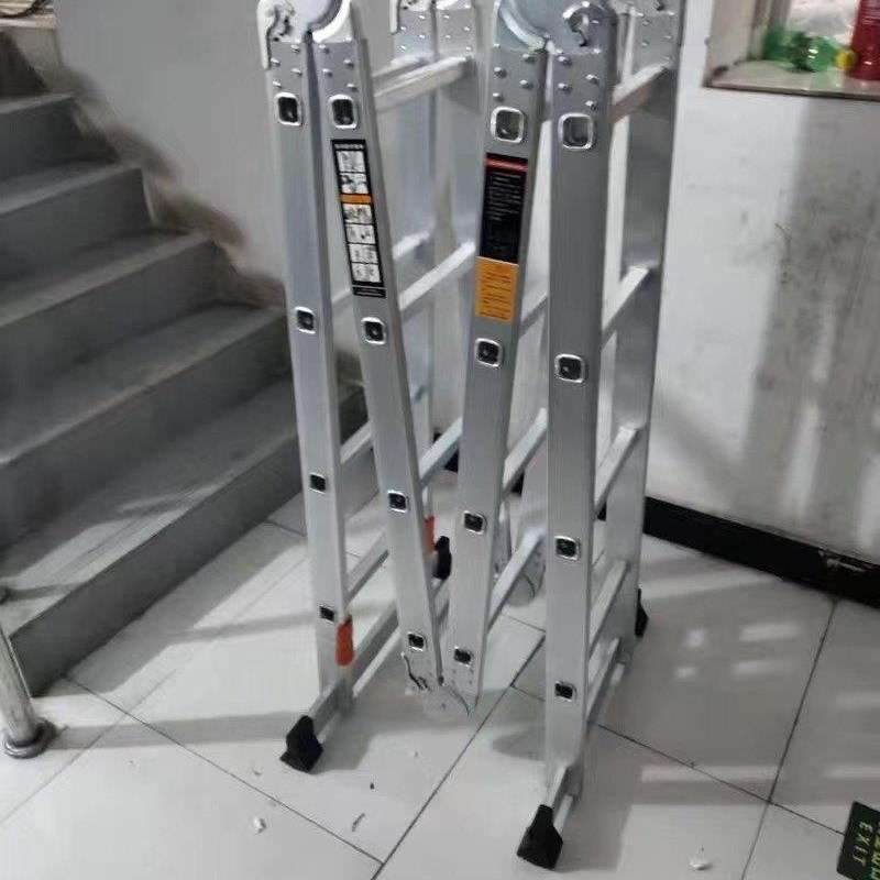 新品梯子配件家用梯关节头开关多功能加厚人字工程梯配件螺丝地脚