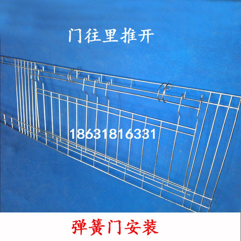 加粗加密育雏笼小鸡笼雏鸡笼4层一体式弹簧门养殖繁殖鸡鸭苗笼子