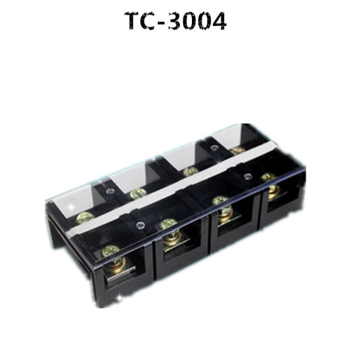 阻燃TC-3004接线端子4P聚碳300A/F600V分线柱端子排铜大电流固定