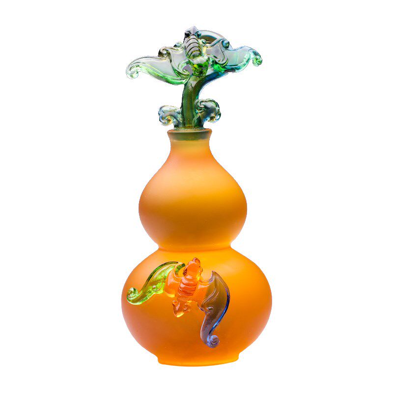 琉璃葫芦摆件大寿生日礼物父母亲长辈老年人寓意礼品祝寿工艺品