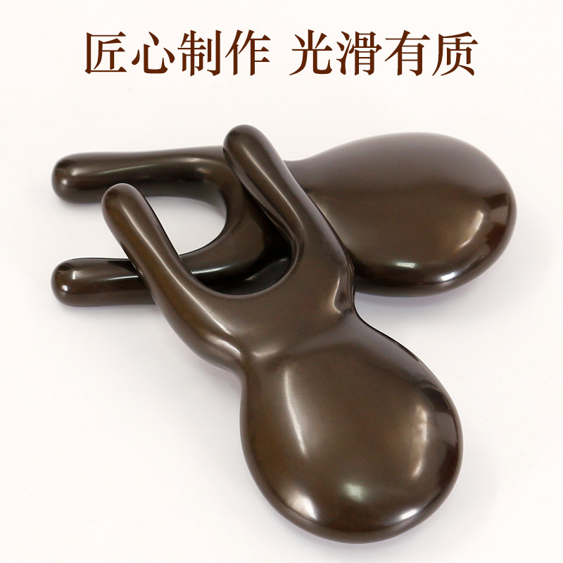 砭石按摩器耳朵搓耳刮鼻梁美鼻非神器面部穴位棒器眼睛鼻子拨筋棒