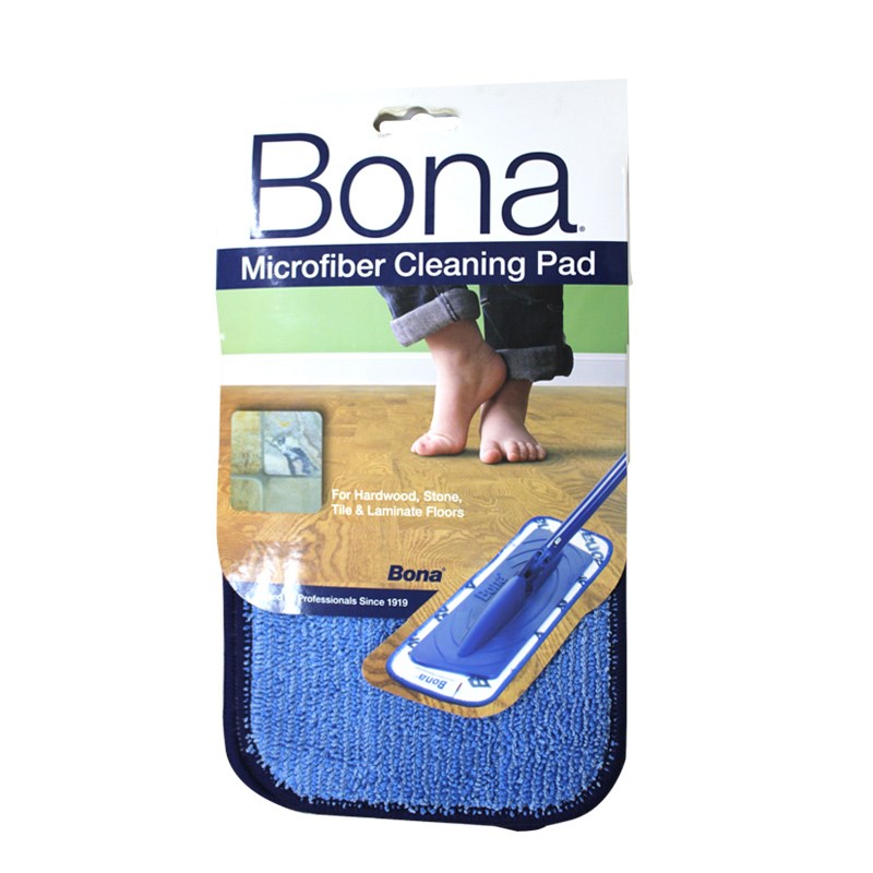 Bona博纳超细纤维清洁垫客厅除尘强力清洁去污家用平板拖把替换布