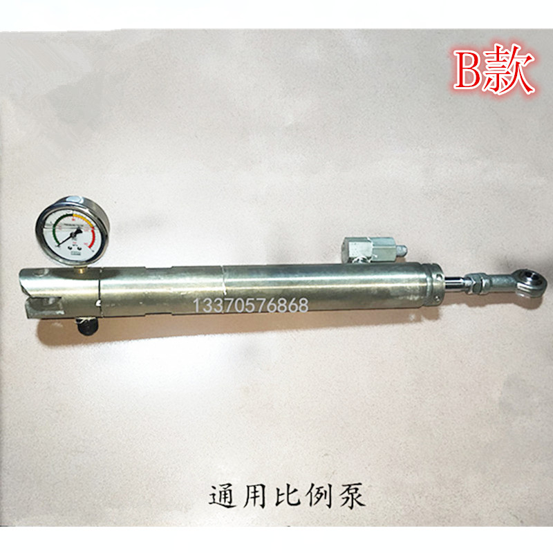 昌益和中空玻璃双组份打胶机配比例泵黑胶白胶配比泵压力表密封圈