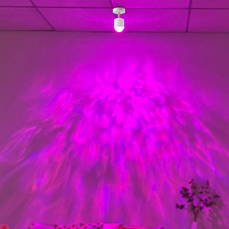 动态水波纹灯壁灯高级感酒吧玄关装饰墙面氛围灯水纹洗墙灯射灯