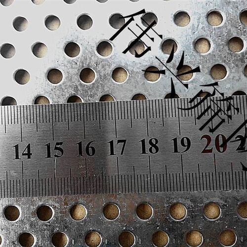 镀锌冲孔网板/冲孔板/圆孔板/1.0厚*5RMM孔/1*2m