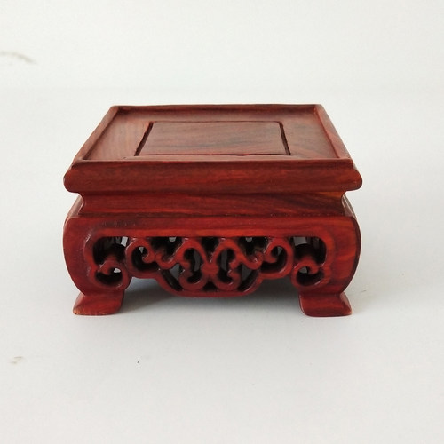 红檀木底座正方形家居工艺品摆件底托奇J石玉器金器紫砂壶实木底