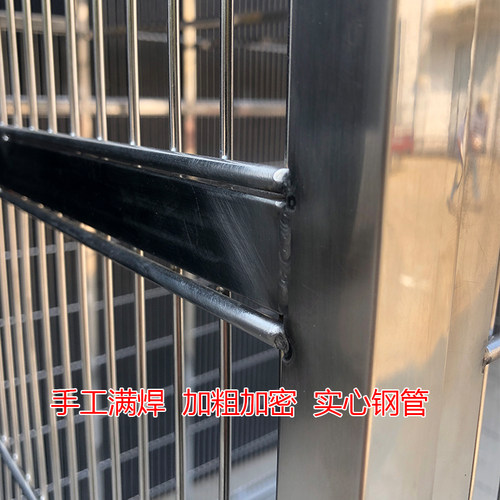 大牛不锈钢鸟笼鹦鹉笼八哥玄凤虎皮牡丹鹦鹉家用特大号超大养殖笼