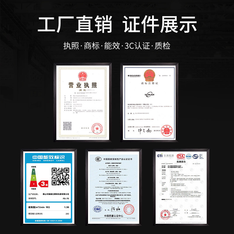 怒虎电风扇工业风扇强力电扇大功率落地扇家用台扇坐地台式趴地扇