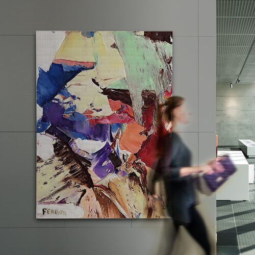 大尺寸巨幅无框画 抽象画现代艺术大幅餐厅挂画T客厅办公室装饰画
