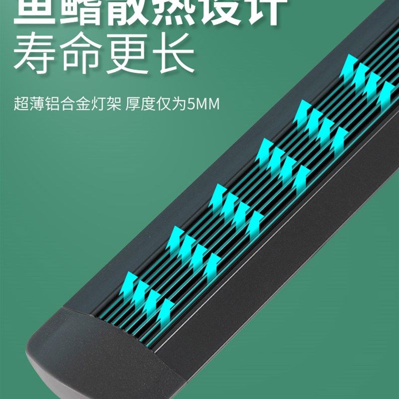 双排水草灯led全光谱鱼缸灯照明防水草缸爆藻灯夹rgb专用观赏灯