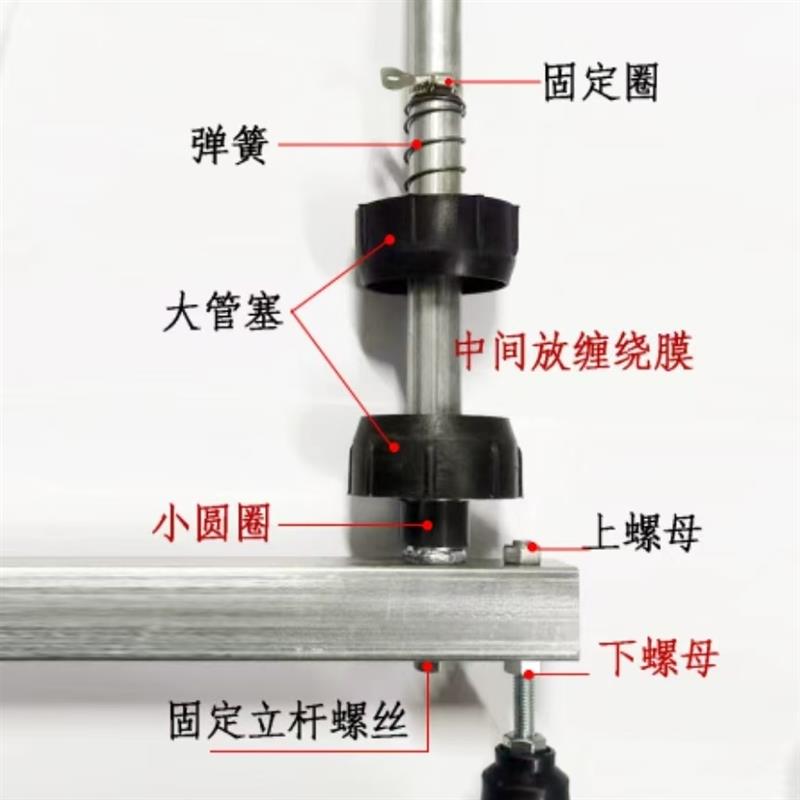 手动缠绕膜机货物打包台胶带缠绕膜旋转台转盘防滑圆盘缠绕台