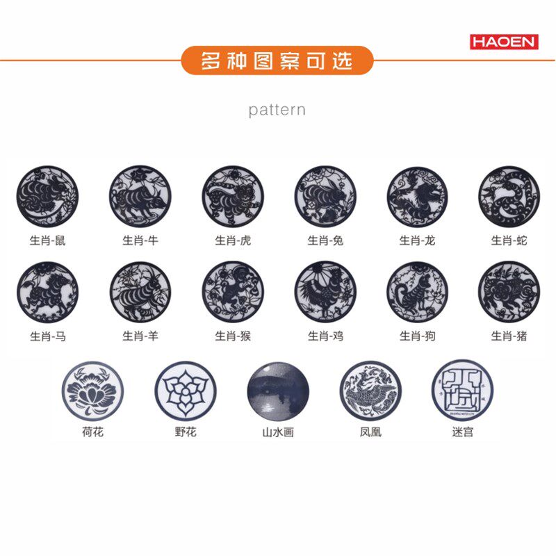 LED双面瓦楞灯古建筑凉亭寺庙民宿户外防水瓦檐灯亮化瓦片瓦当灯