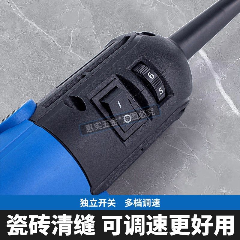 新款张怀玉Q6边角清缝机瓷砖地砖清缝可调速电动打磨装修美缝工具