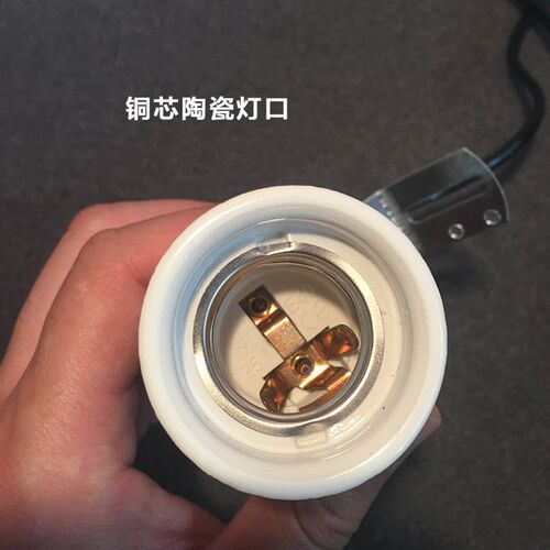 陆龟饲养箱杉木爬箱灯架灯桶蜥蜴实木箱玻璃网箱吊装灯架陶瓷灯口
