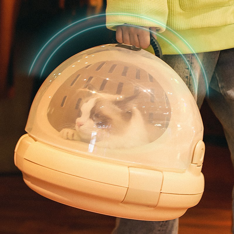 太空舱猫包外出便携式猫笼外带箱猫咪坐车神器透气航空箱猫窝箱子