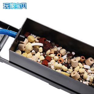 鱼缸过滤材料专业培菌滤材细菌屋玻璃环活性炭火山石麦饭石生物球