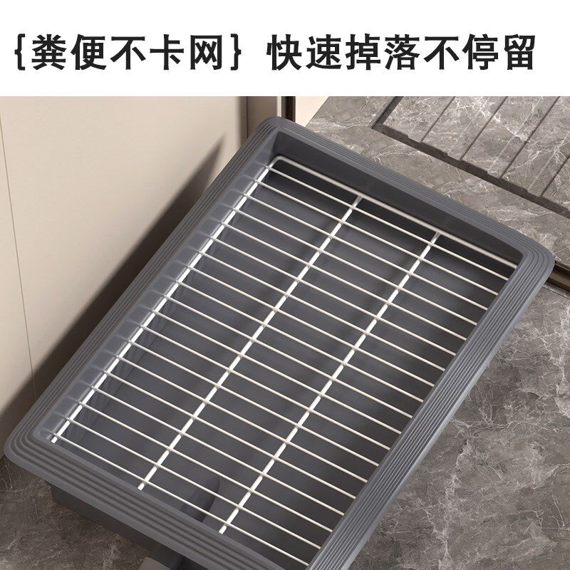 狗厕所中小型犬加厚防踩屎可冲水狗狗厕所直排下水道专用狗尿喷