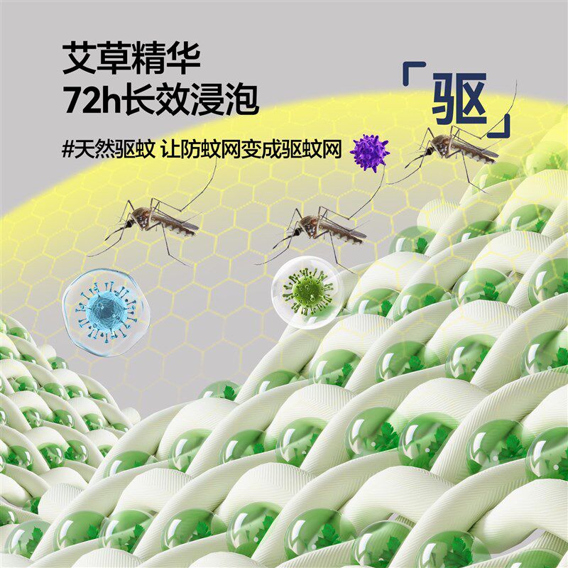 2025款夏季防蚊虫门帘超细纤维网窗帘家用免打孔全磁条自吸隔断帘