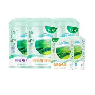 人之初高山梯田铁锌钙 益生元 醇香高铁婴幼儿宝宝米粉辅食