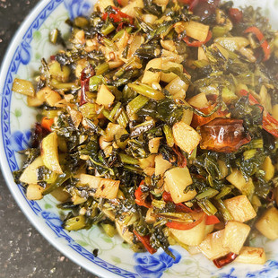 江西特产酸菜大头菜苗黄菜香辣咸菜拌面拌粉下饭菜开胃菜泡菜酱菜