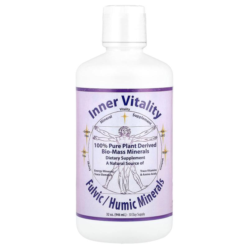 Inner Vitality富里酸/腐殖酸高矿物质营养液多种维矿补充肠胃健